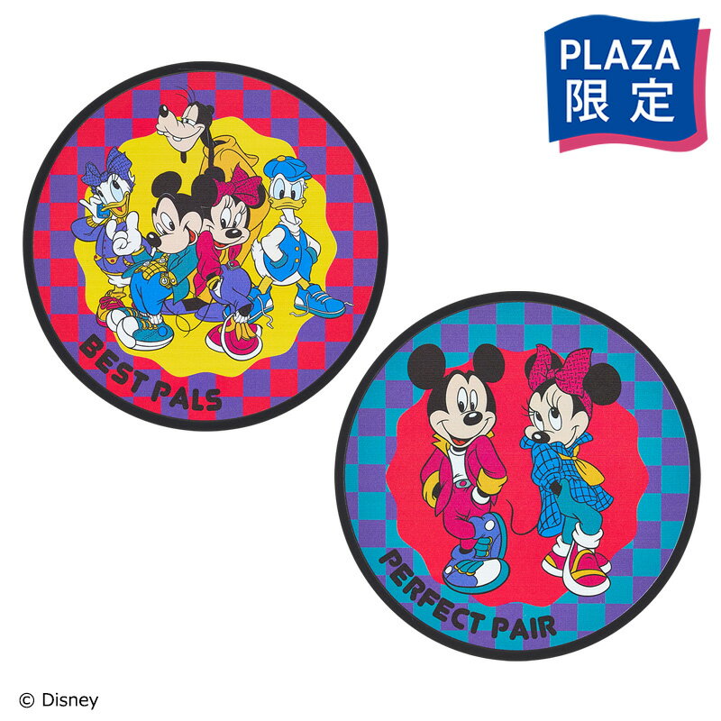 80〜90'sのUSAレトロなデザインで、色鮮やかなコースターです。タンブラーとセットで使いたくなる可愛さ♪PLAZA・MINiPLA限定アイテムです。【サイズ】約 W100×H100×D5mm&copy; DisneyDS2023※