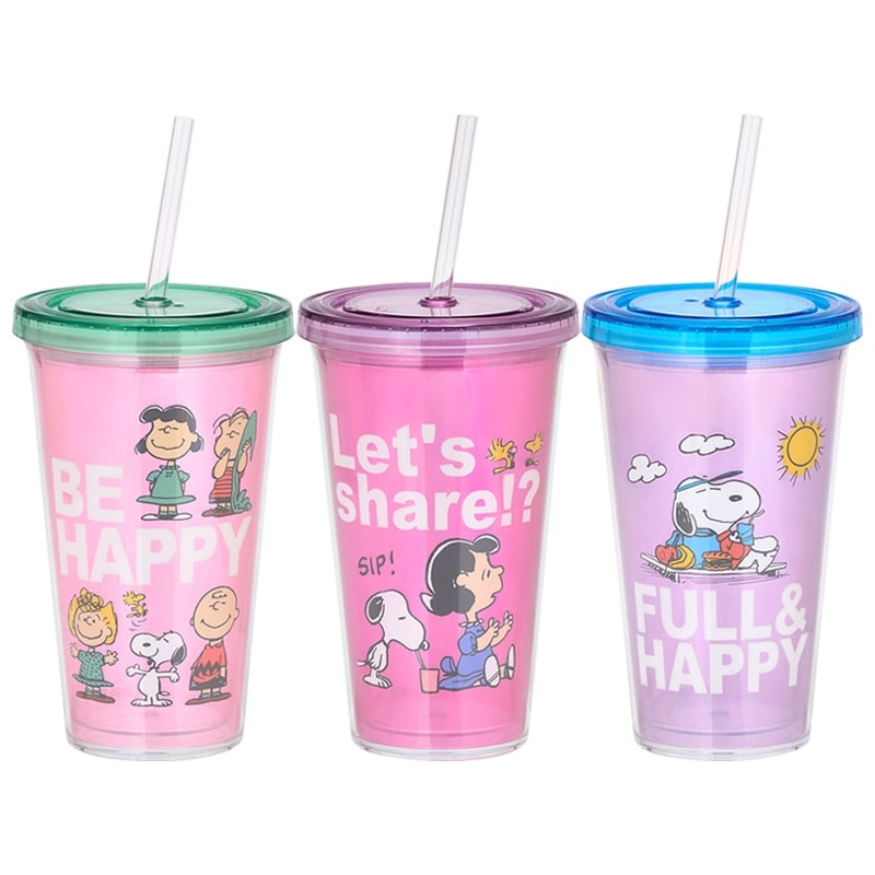 Rakuten - スヌーピー PEANUTS ストロータンブラー