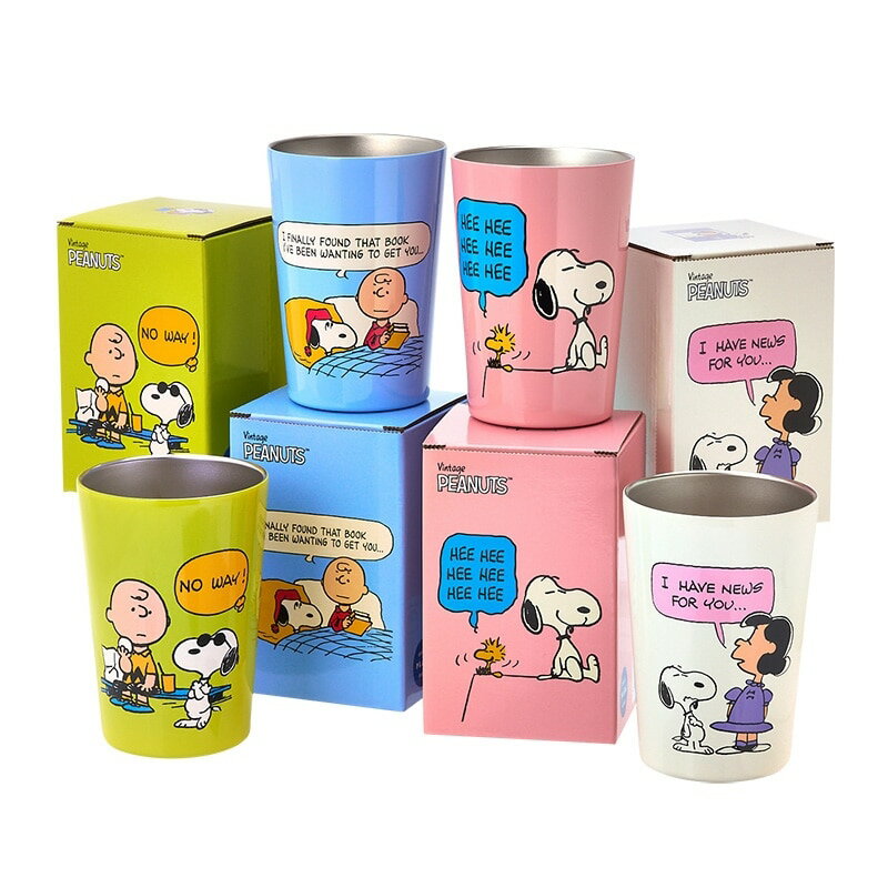 スヌーピー PEANUTS ステンレスタンブラー