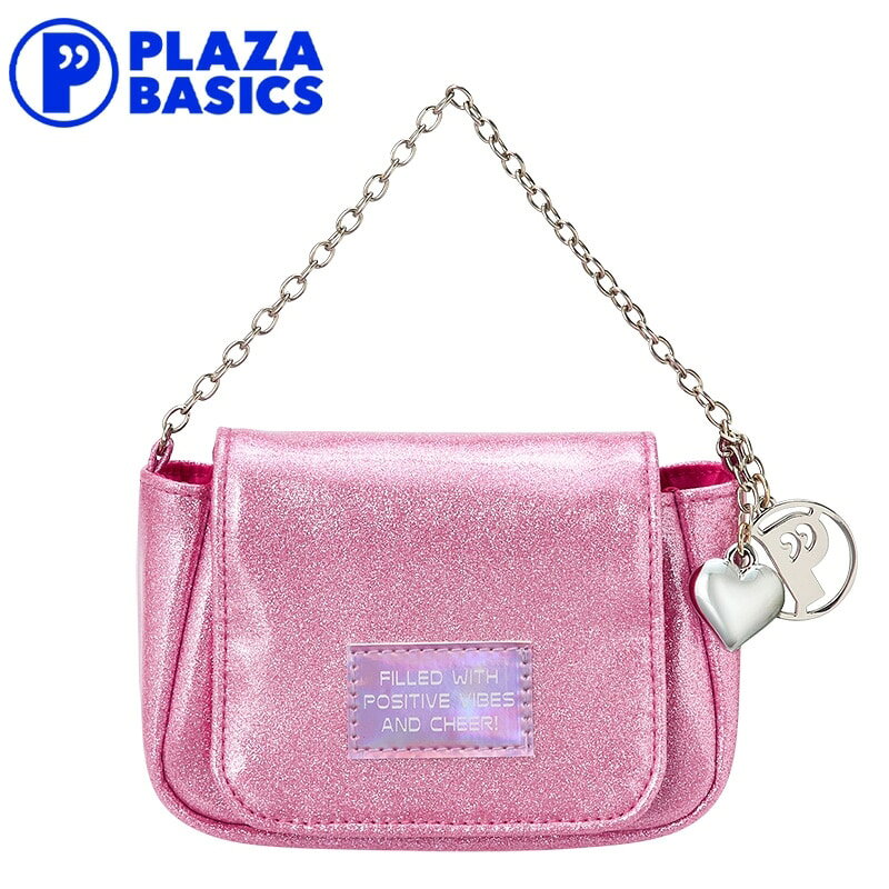 PLAZA BASICS スクエアチェーンポーチ