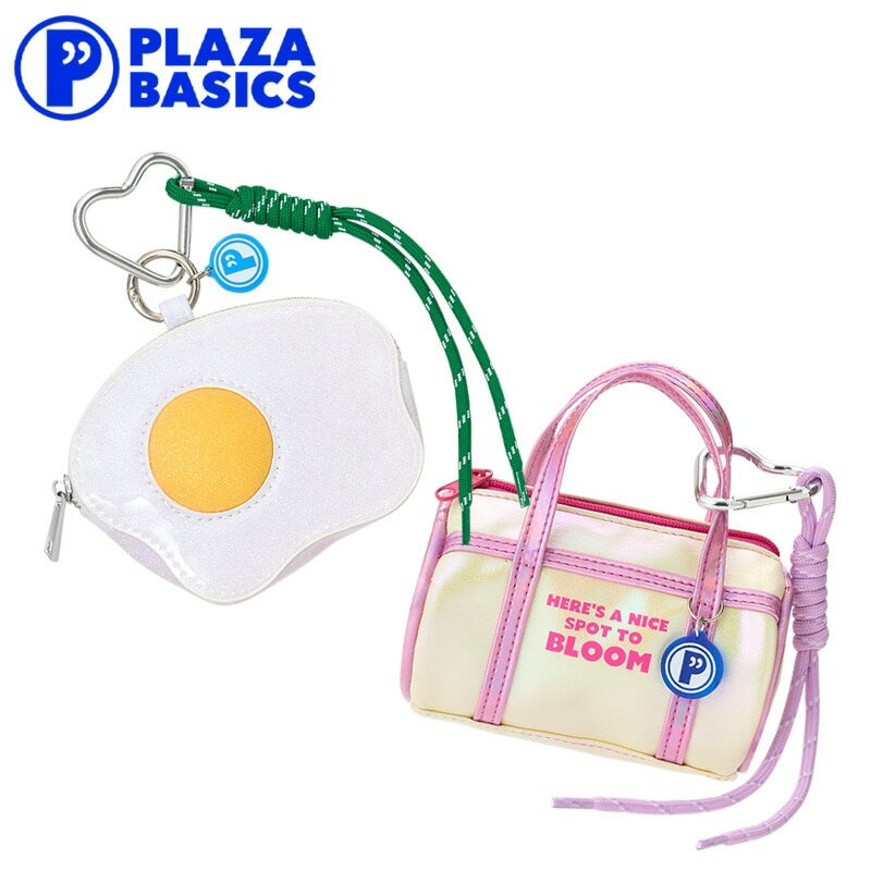 Rakuten - PLAZA BASICS チャームポーチ