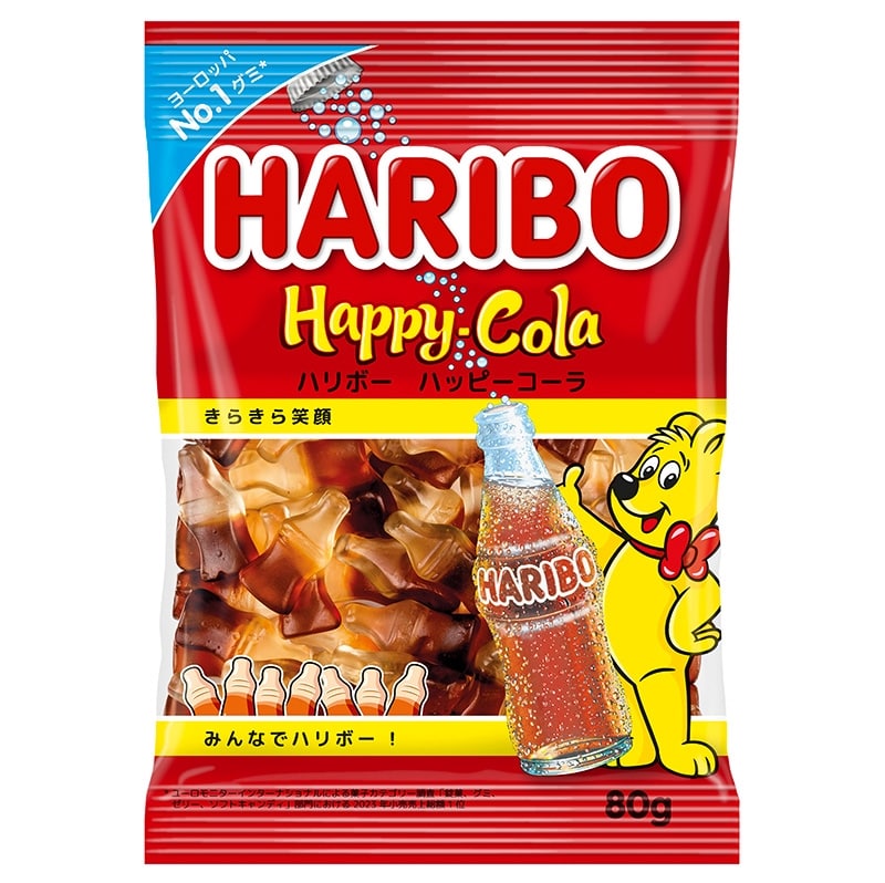 乐天商城 - HARIBO ハリボー ハッピーコーラ 80g
