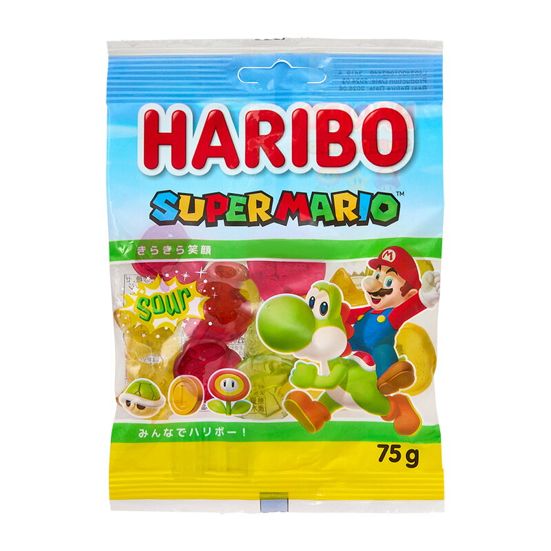 HARIBO ハリボー スーパーマリオ サワーグミ 75gのサムネイル