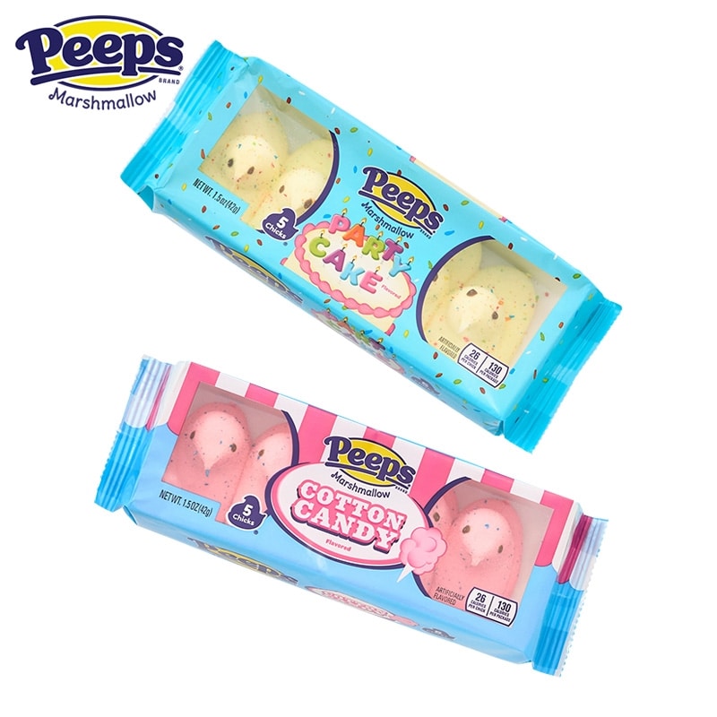 PEEPS(R) ピープス チックス マシュマロ(パーティーケーキ・コットンキャンディ)のサムネイル