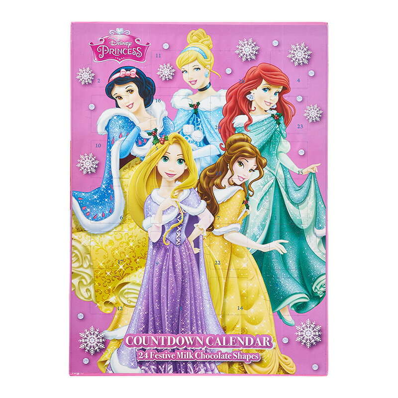 Disney プリンセス カウントダウン カレンダー　【チョコレート入り】のサムネイル