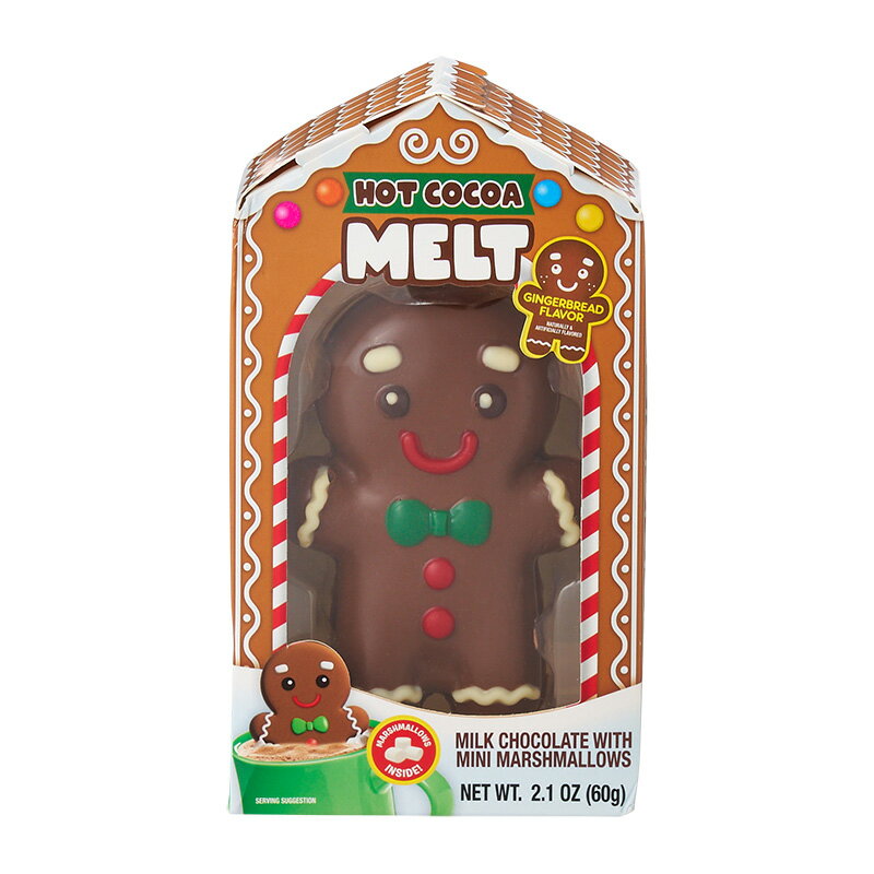 メルティング チョコレート ジンジャーブレッドマンのサムネイル