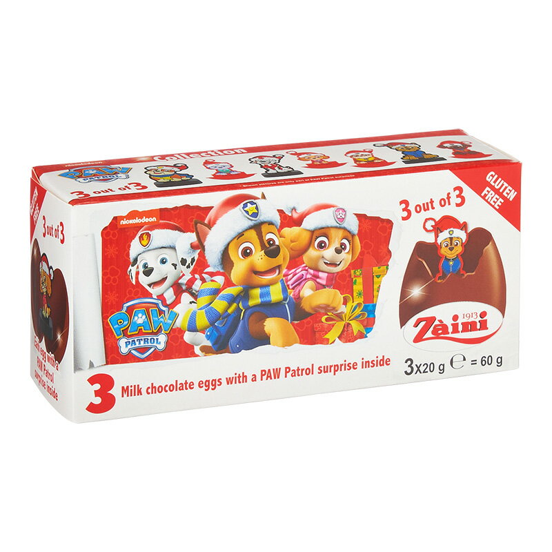 Zaini ザイーニ パウ・パトロール クリスマス チョコレートエッグのサムネイル