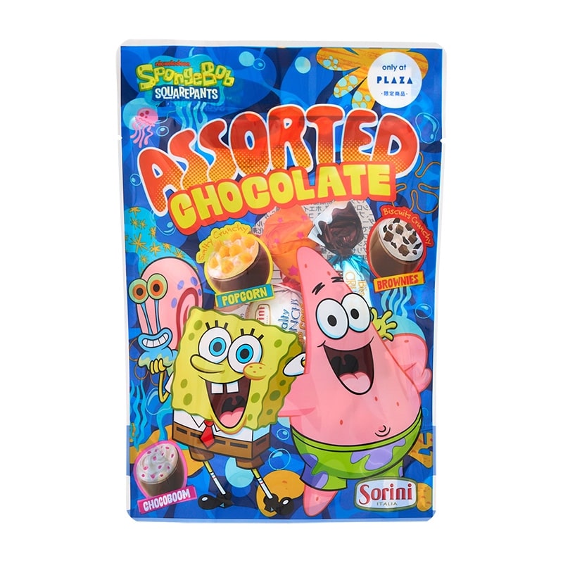 Sorini ソリーニ SpongeBob SquarePants スポンジ・ボブ プラリネチョコ アソートパック