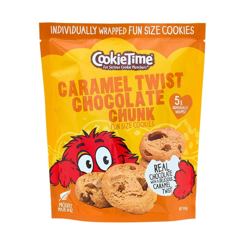 Cookie Time クッキータイム キャラメルツイストクッキーパック 5個入り