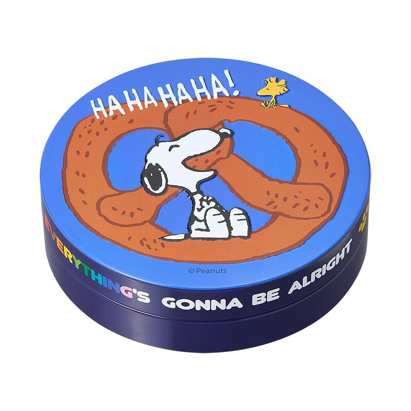 スヌーピー PEANUTS エウレカ プレッツェル缶
