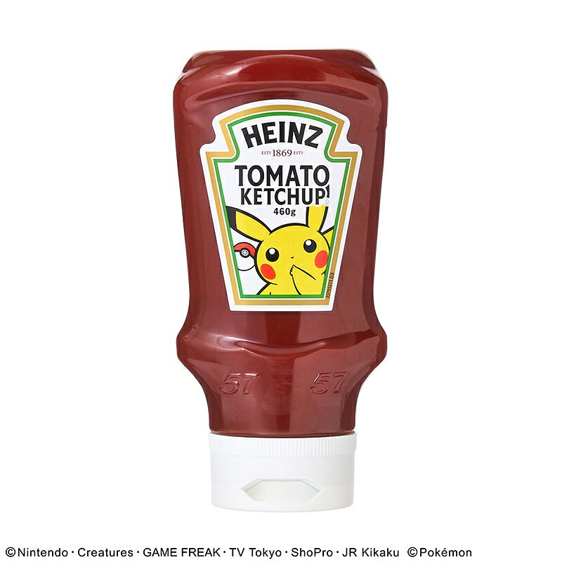 HEINZ ハインツ トマトケチャップ 逆さボトル ピカチュウ ※アソートの為種類は選べません 2