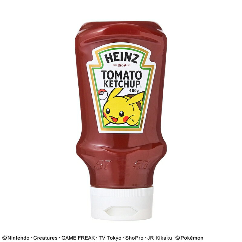 HEINZ ハインツ トマトケチャップ 逆さボトル ピカチュウ ※アソートの為種類は選べません 3