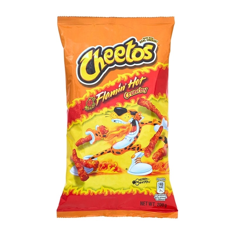 Cheetos チートス クランチ フレーミングホット味