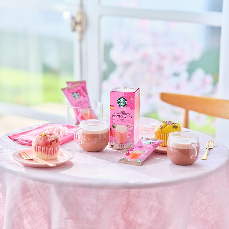 STARBUCKS スターバックス プレミアム ミックス サクラ ストロベリーラテ