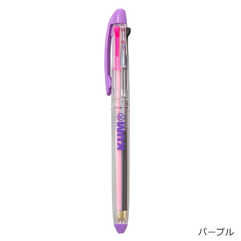 KUM 3色ボールペン plazastyle-10037214 プラザ オンライン楽天市場店 サンプル画像2