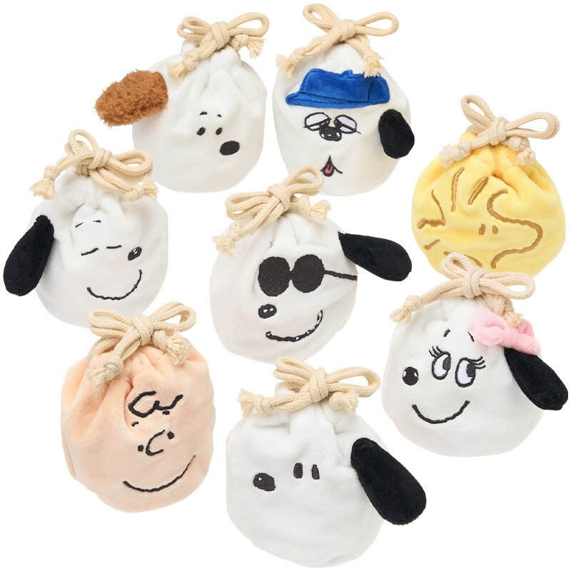 乐天商城 - スヌーピー PEANUTS トレーディングミニ巾着※アソートの為種類は選べません