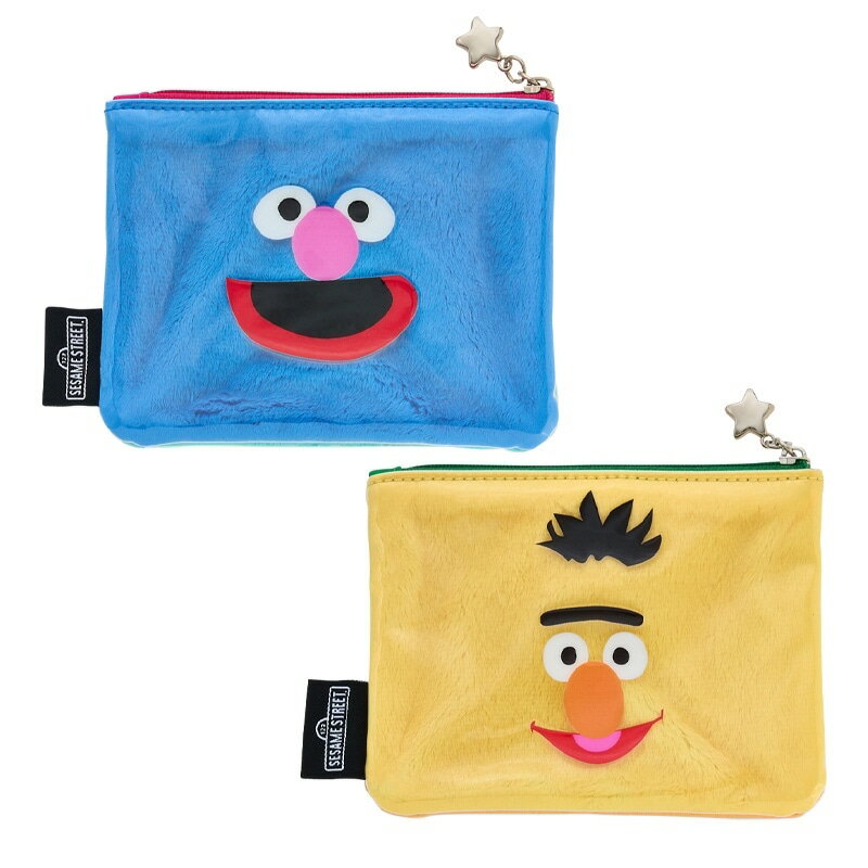 Rakuten - Sesame Street セサミストリート フラットポーチ M
