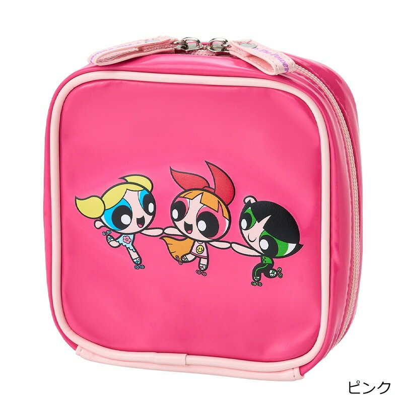 THE POWERPUFF GIRLS パワーパフ ガールズ スクエアポーチ