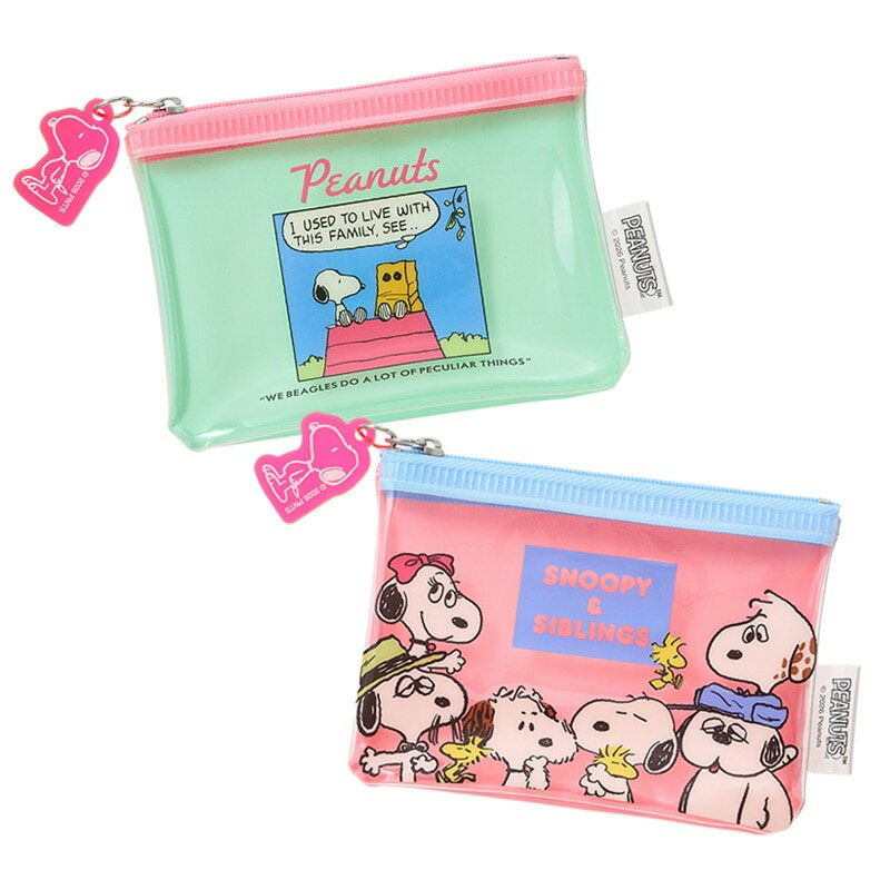Rakuten - スヌーピー PEANUTS ミニポーチ PEANUTS SNOOPY＆SIBLINGS