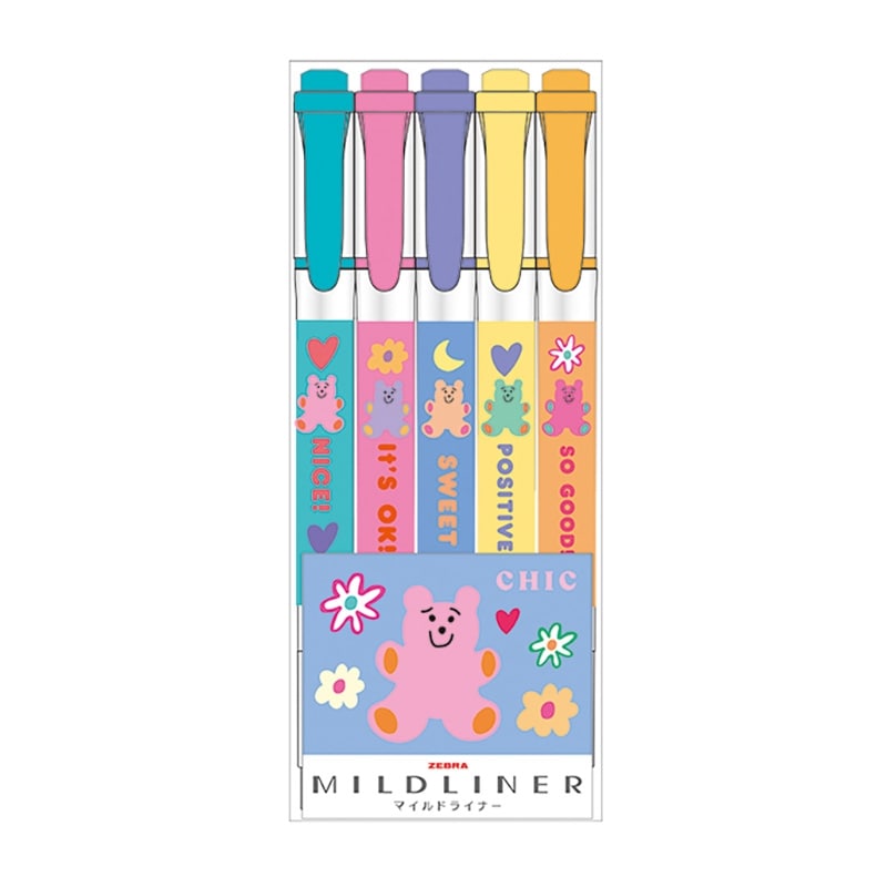 Chic シック マイルドライナー 5色セット...