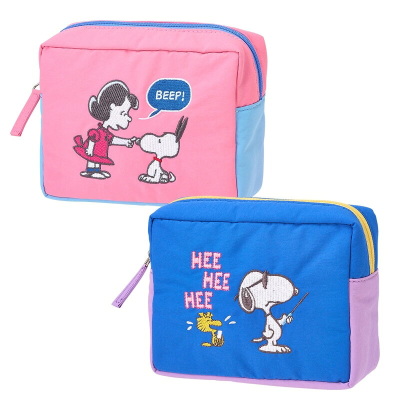Rakuten - スヌーピー PEANUTS スクエアポーチ