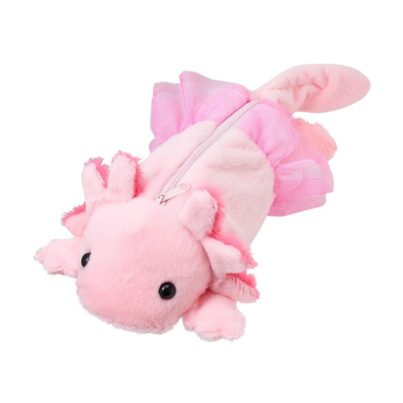 WILD ANIMAL ワイルドアニマル ペンケース ウーパールーパー フリル...