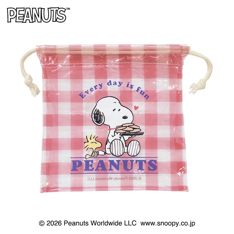 スヌーピー PEANUTS シークレットPVC巾着※アソートの為種類は選べません 2