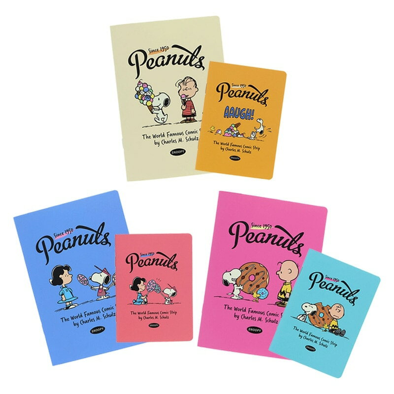 Rakuten - スヌーピー PEANUTS ノートセットB6・B7 アメリカンテイスト