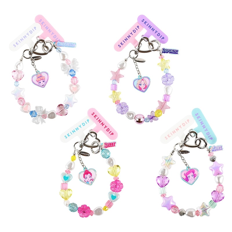 Rakuten - SKINNYDIP スキニーディップ ディズニープリンセス ビーズリストチャーム