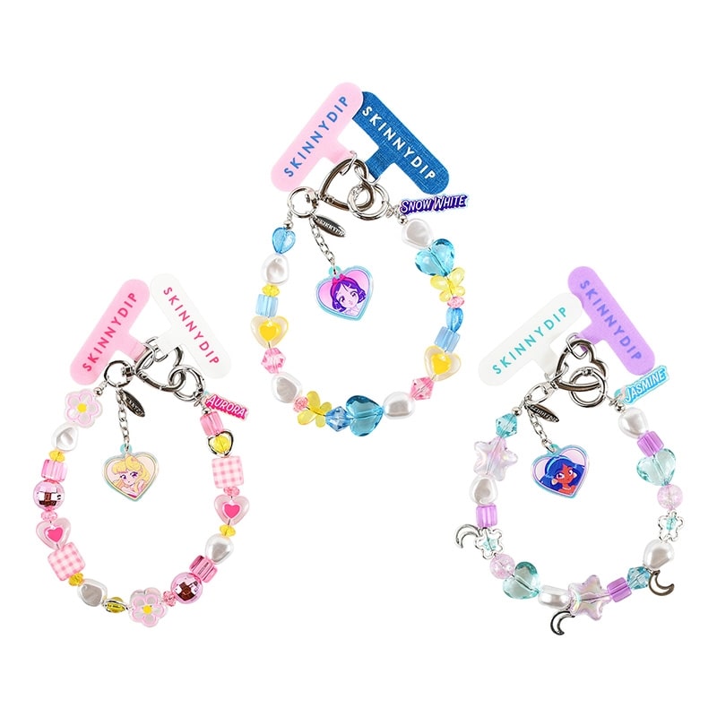 Rakuten - SKINNYDIP スキニーディップ ディズニープリンセス ビーズリストチャーム