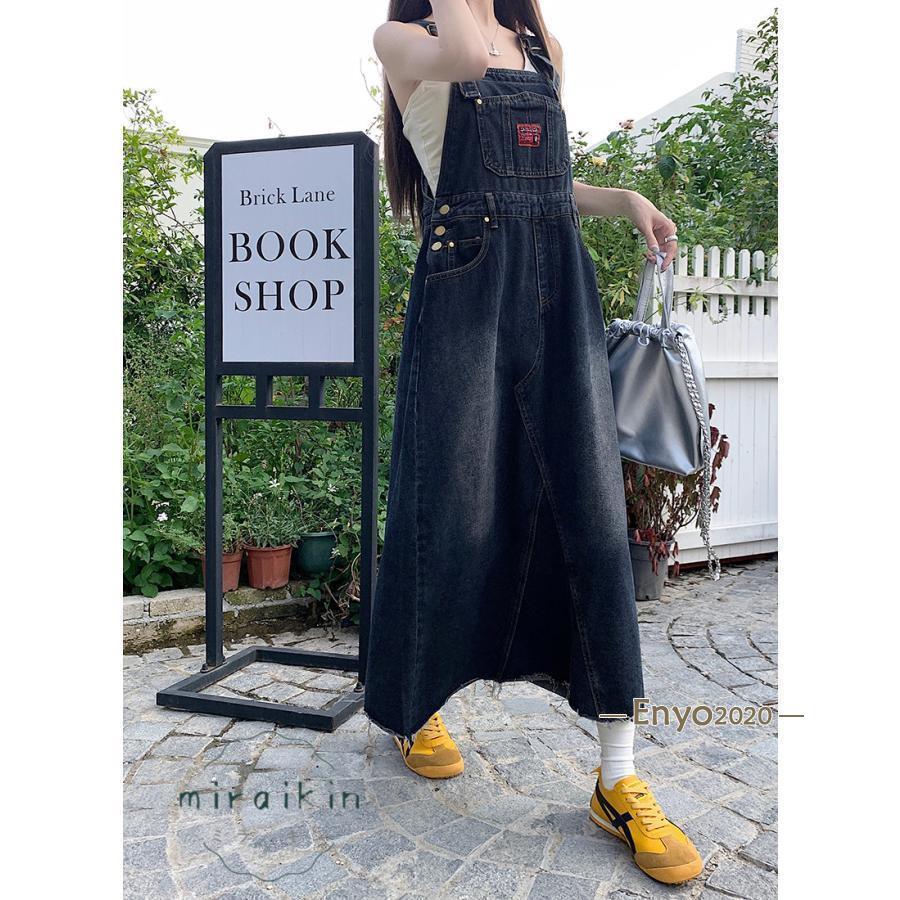 サロペット オーバーオール レディース サロペットジャンパースカート オールインワン ロング丈 ゆったり カジュアル マタニティ 春夏新作 体型カバー