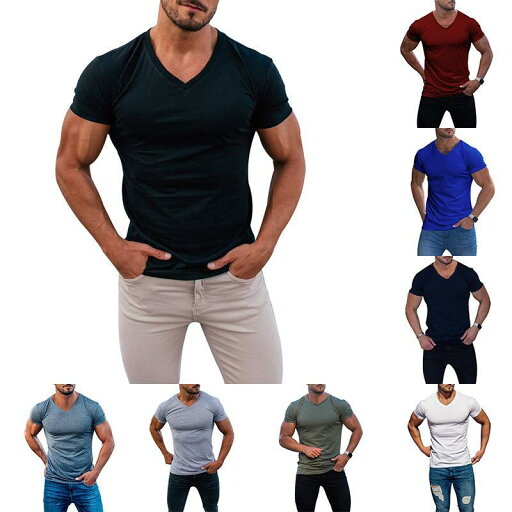 tシャツ メンズ 半袖 タイト おしゃれ 無地 vネック スリム 細身 ストリート ストリート系 メンズファッション 速乾 クルーネック uネック ストレッチ 夏服 tシャツ メンズ 半袖 タイト おしゃれ 無地 vネック スリム 細身 ストリート ストリート系 メンズファッション 速乾 クルーネック uネック ストレッチ 夏服