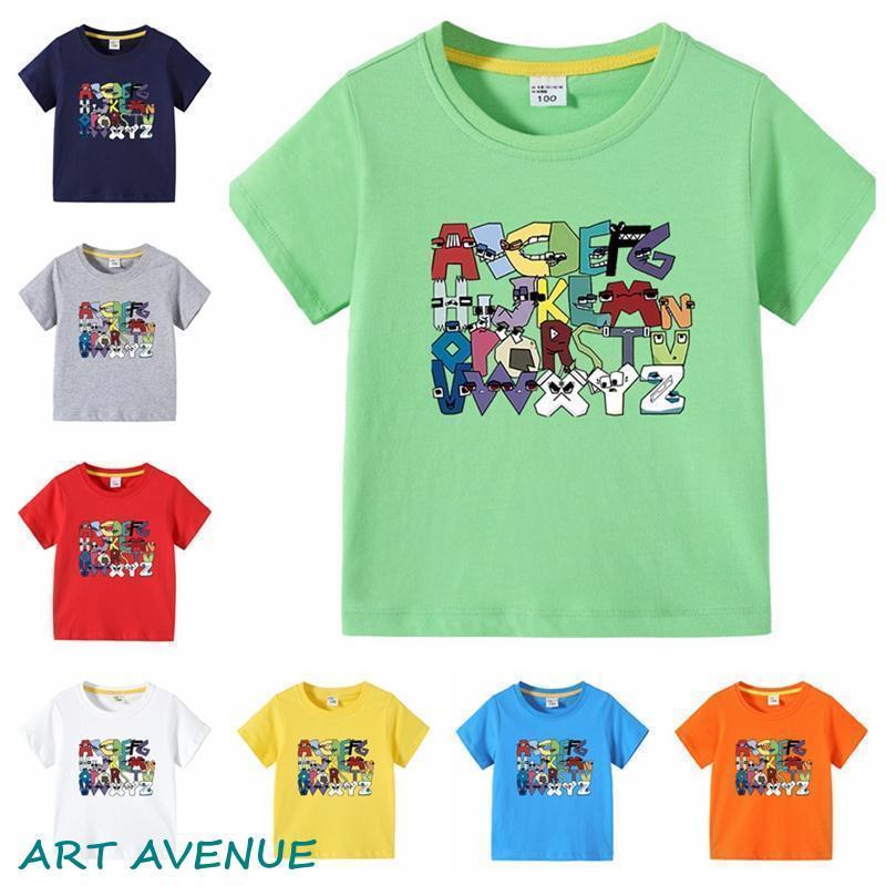 15色 アルファベットロア 半袖Tシャツ 子供服 子ども服 こども服 キッズ 春 夏 90 100 110 120 130 140 150 半袖プリントT