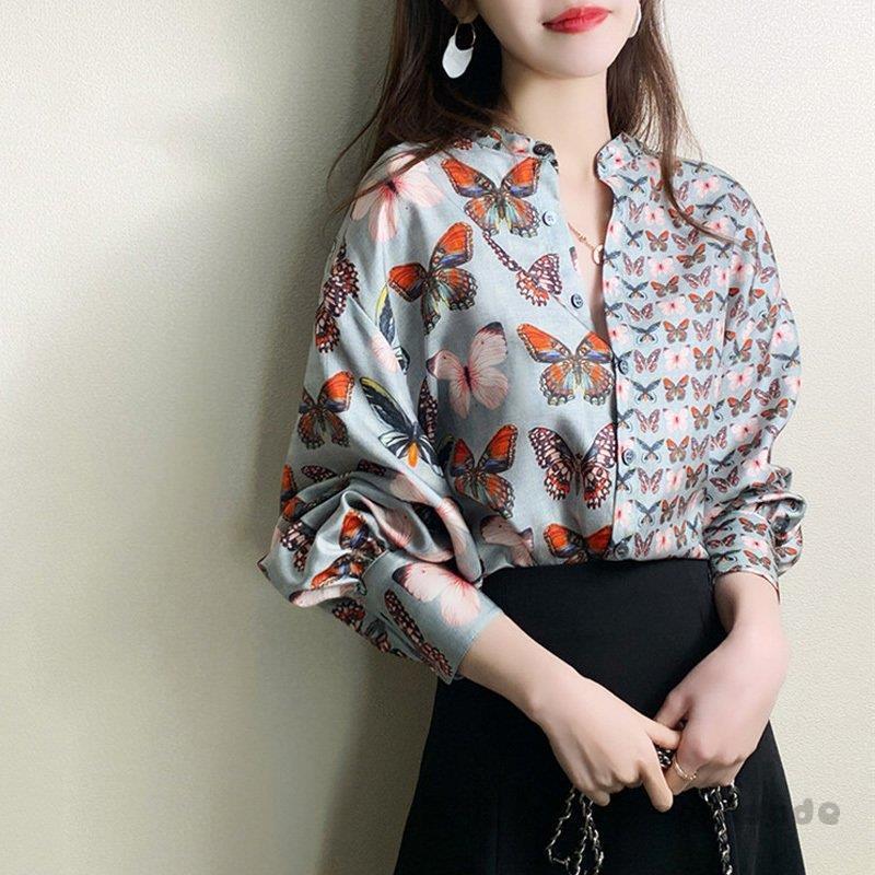 ブラウスレディースきれいめ40代春...