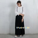 サロペット オーバーオール ワイドパンツ パンツ レディース ボトムス オールインワン ジャガード調 肩紐サスペンダー(4)