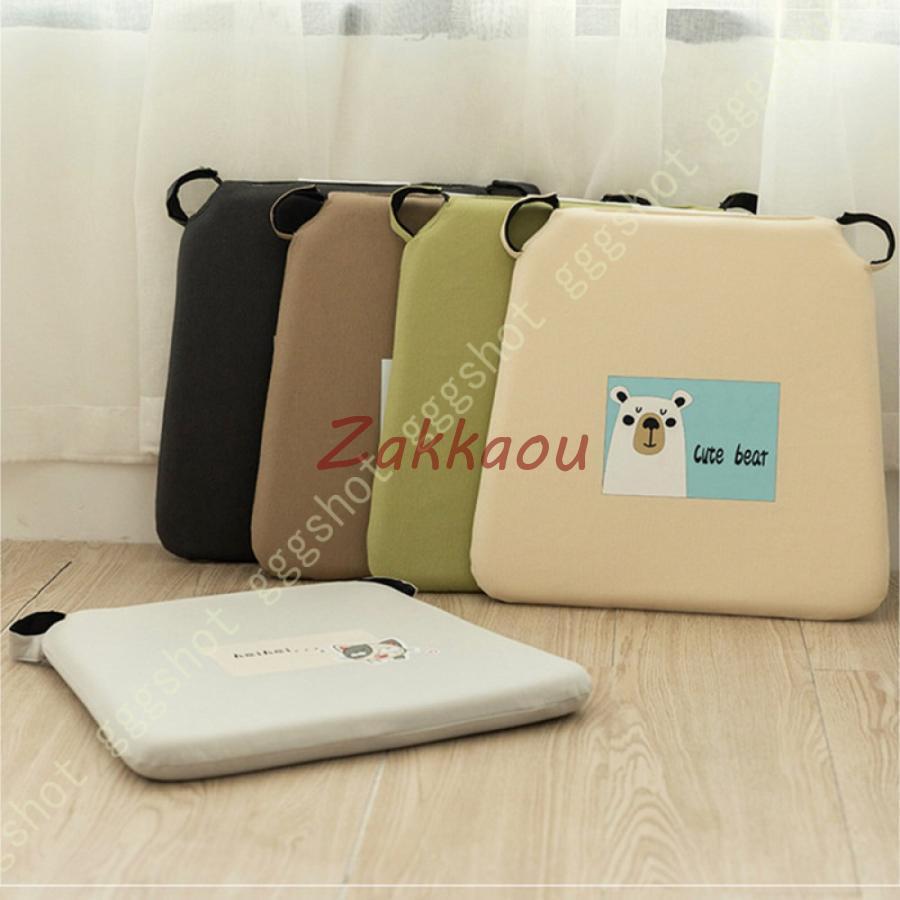 座布団 ざぶとん クッション 椅子 クッション 和座布団 お尻が痛くならない 座り心地いい 可愛い 車用 持ち運び 大きい フロアクッション いす用 通気性