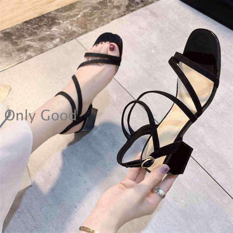 【期間限定10％OFF】サンダル レディース 履きやすい 夏 サンダル 太めヒール ミュール ハイヒール靴 ..