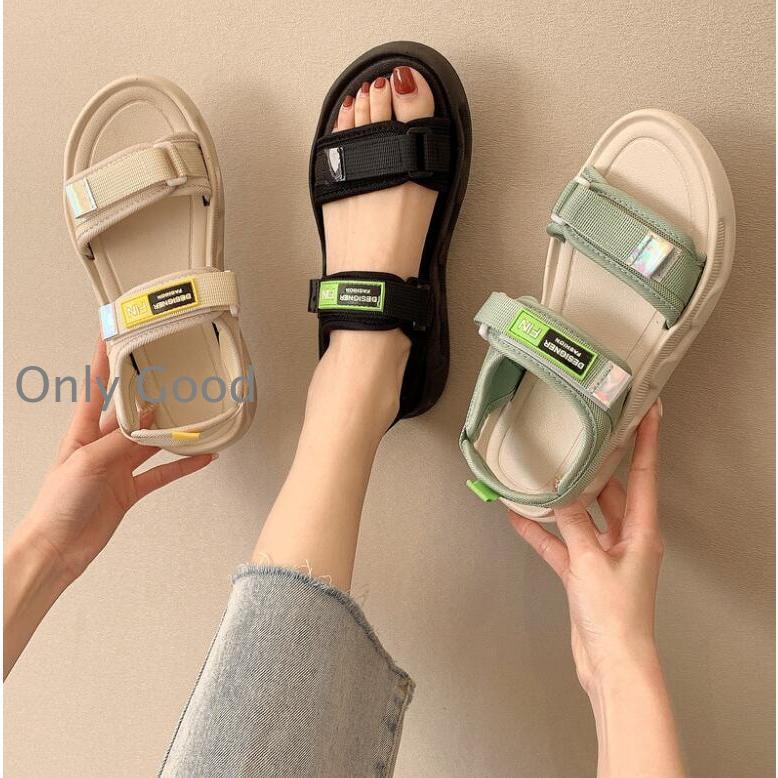 サンダル レディース スポーツサンダル スポサン フラット 夏新作 歩きやすい コンフォートサンダル カ..