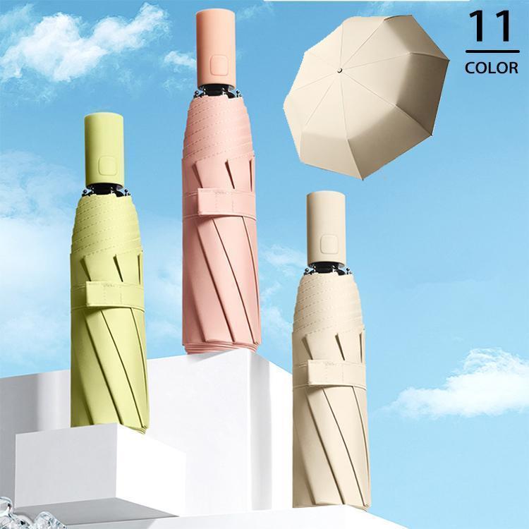 Umbrella - 【期間限定10％OFF】レディース 晴雨兼用 折りたたみ傘 紫外線カット 使いやすい コンパクト カラー豊富ワンタッチ 軽量 おしゃれ おすすめ 丈夫 日傘 雨傘