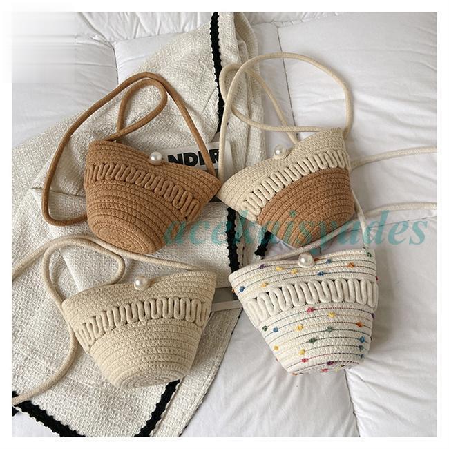 編上げバッグ 普段使い ハンドメイド 軽量 かごバッグ きれいめ お出かけ カジュアル 手編み オシャレ..