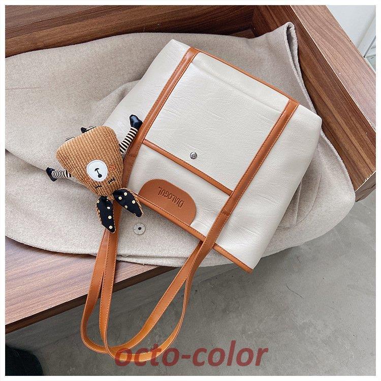 トートバッグ レディース ショルダーバッグ かばん 大きめ 肩掛け 手持ち バッグ 韓国風 かわいい おしゃれ 大容量 通勤 通学 合皮 お洒落 30代 40代 50代