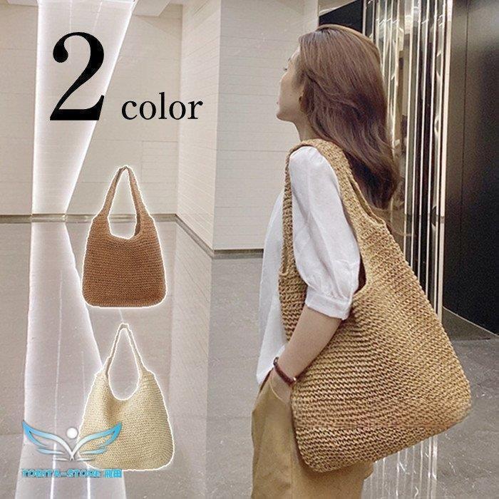 バッグ 春 夏 レディース 鞄 カバン トートバッグ 肩かけ 肩掛け 大きいサイズ ポケット ナチュラル カ..