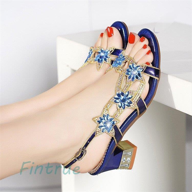 【期間限定10％OFF】サンダル レディース 靴 30代 40代 美足 キラキラ ダイヤモンド オシャレ シューズ..