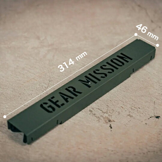 pleasure BoxのTOYOTOMI トヨトミ GEAR MISSION 薪スタンド TIMBER BASE TB-GM1(G) オリーブグリーン｜アングル3