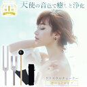 【送料無料】PLEAVIT 音叉 クリスタルチューナー 528hz 4096hz セット ヒーリング 瞑想 水晶 マレット ポーチ付き 浄化 水晶 瞑想 リラックス ヒーリング おんさ パワーストーン チューナー プレゼント リラクゼーション