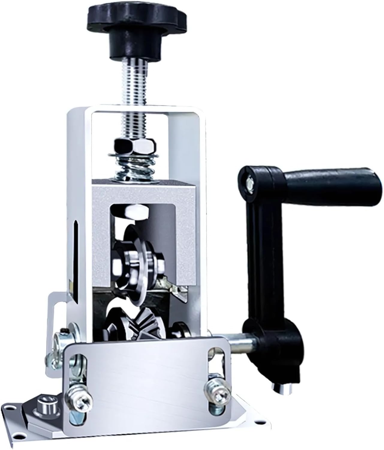 ワイヤーストリッパー 銅線 皮むき 剥線機 1mm 25mm対応 ケーブル 工具 ネジ 卓上固定 皮剥き 廃電線 リサイクル 被覆剥き 卓上型 剥離機 電線かわ...