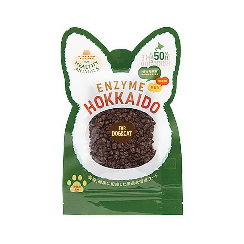 【複数購入で送料無料】北海道産 エゾ鹿ふりかけ （植物発酵酵素＋たもぎ茸配合） 無添加・無着色 【犬・猫用】 2