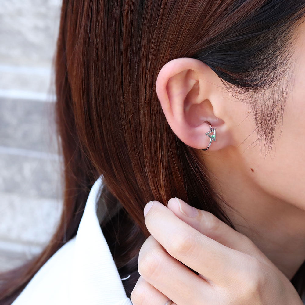 サイン・掲示用品 パネル 【天然】シトリン ピアス k18 13*6.5mm