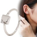 イヤーカフ プラチナ 片耳用 レディース イヤカフ 重ね付け ダイヤモンド ノンホールピアス