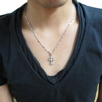 【送料無料】ダイヤモンドネックレスプラチナクロスネックレス【RCP】P25Jun15